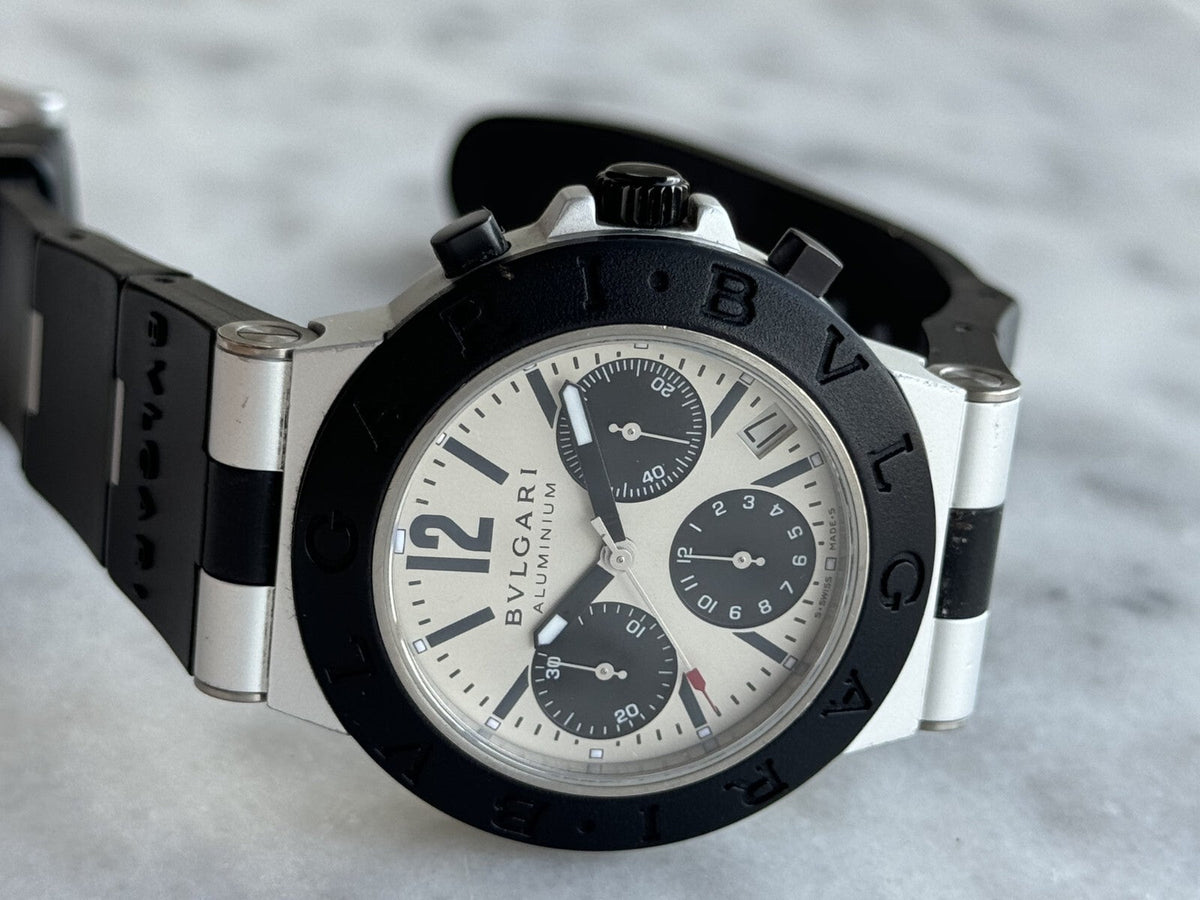 Bvlgari Diagono Aluminium Chronograph Watch